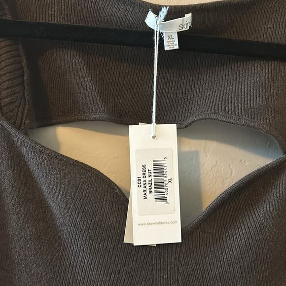 Skin Worldwide Mariana Dress in Brazil Nut size 4 (XL) - Picture 5 of 7